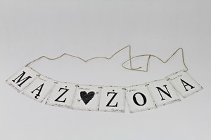 Baner Mąż Żona